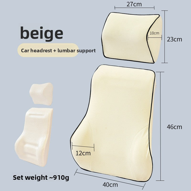 Car lumbar support cushion