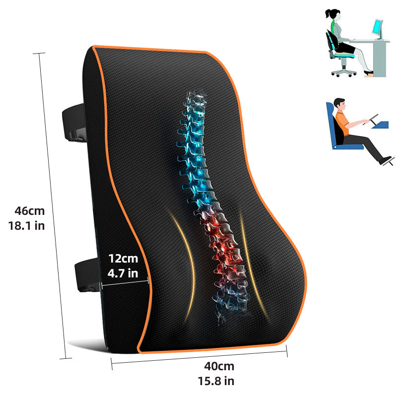 Car lumbar support cushion