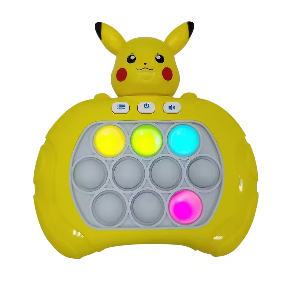 New Sanrio Kuromi Quick Push Game Pop Up Fidget Bubble Electronic Pop it Pro Game Lightweight Anti-Stress Toy Adult Gift