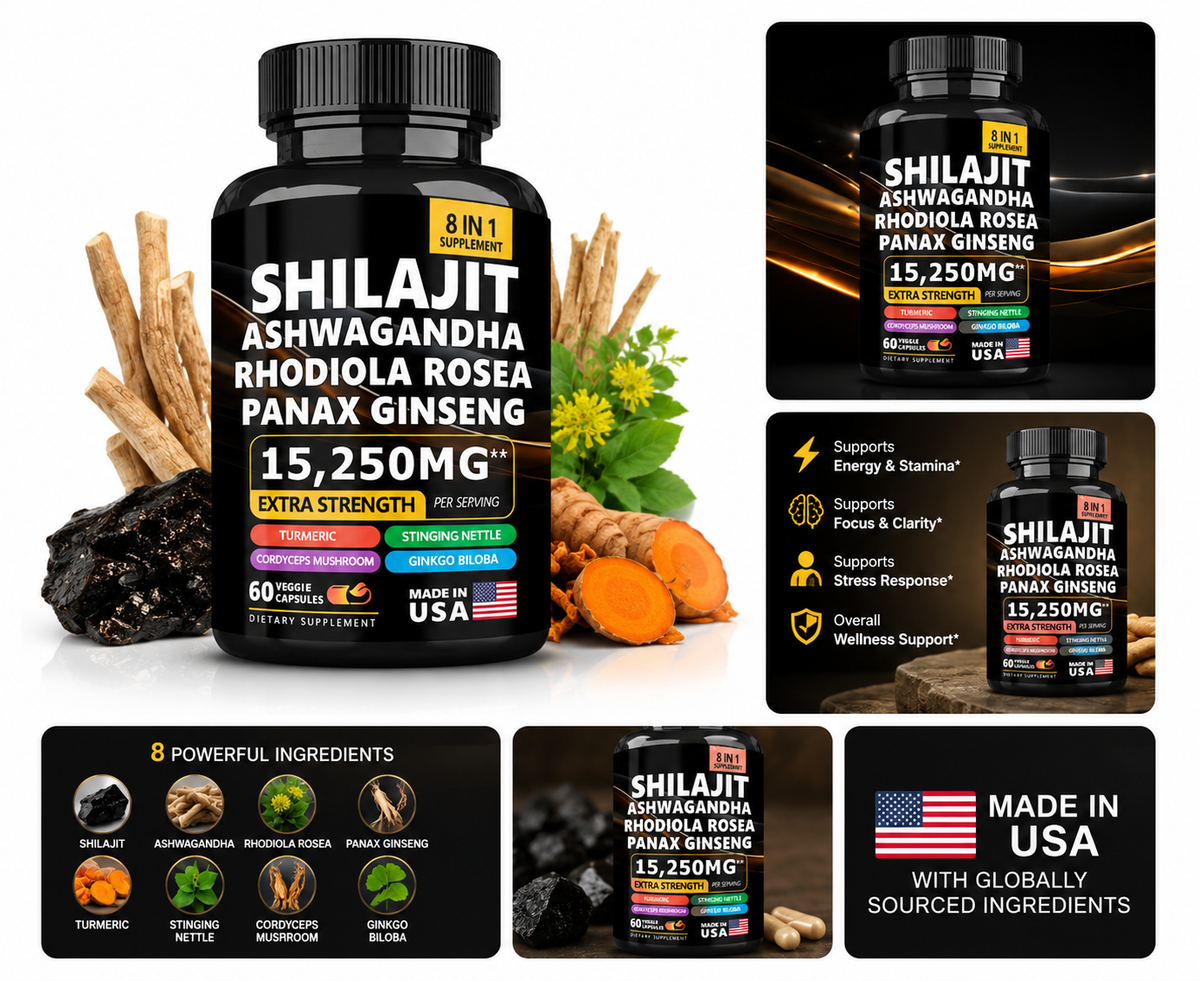 Shilajit Capsules 50% Off Sale Ends Soon! 🔥